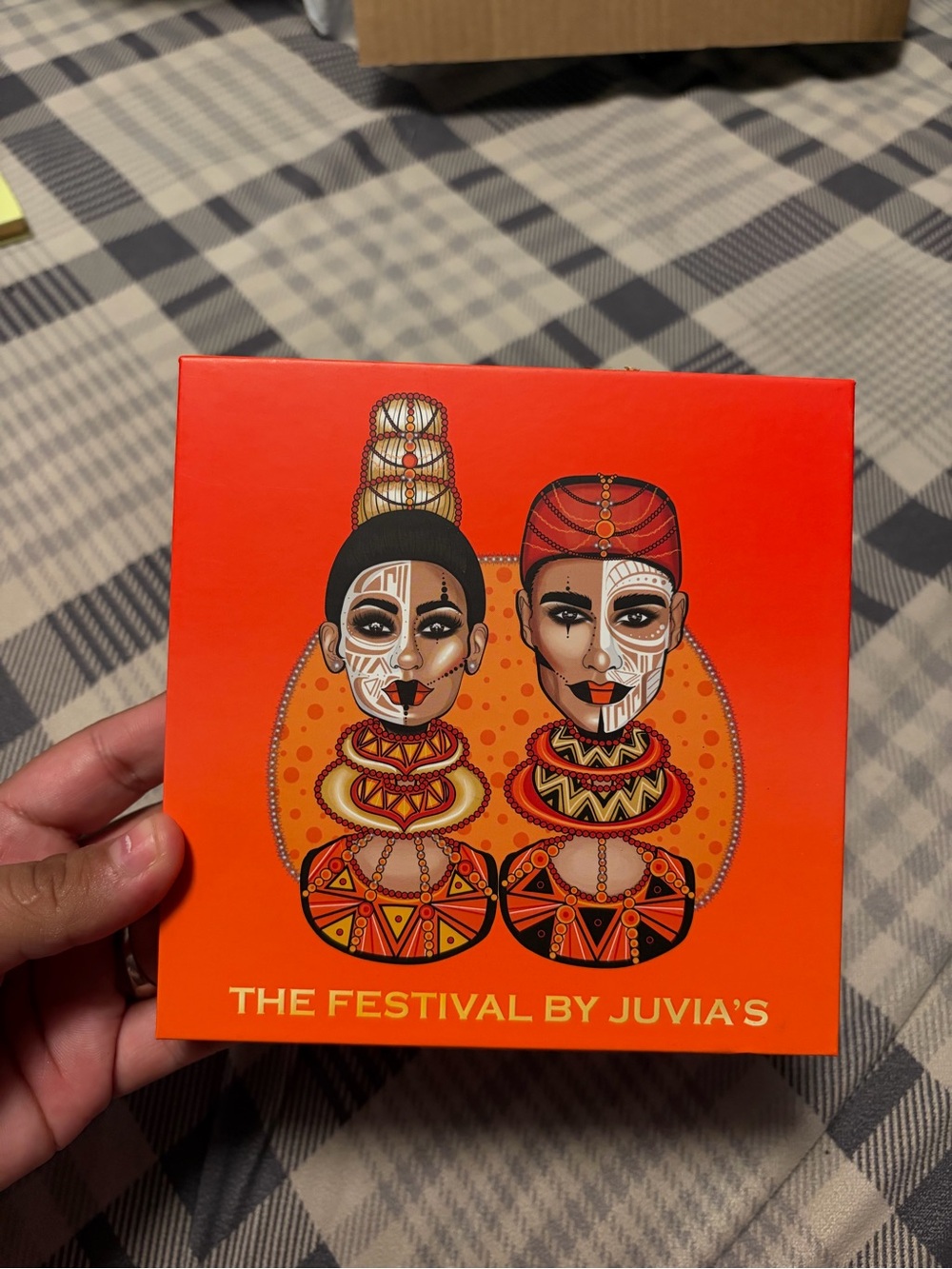Juvia's Place The Festival Eyeshadow Palette - Bright Orange & Gold Accents